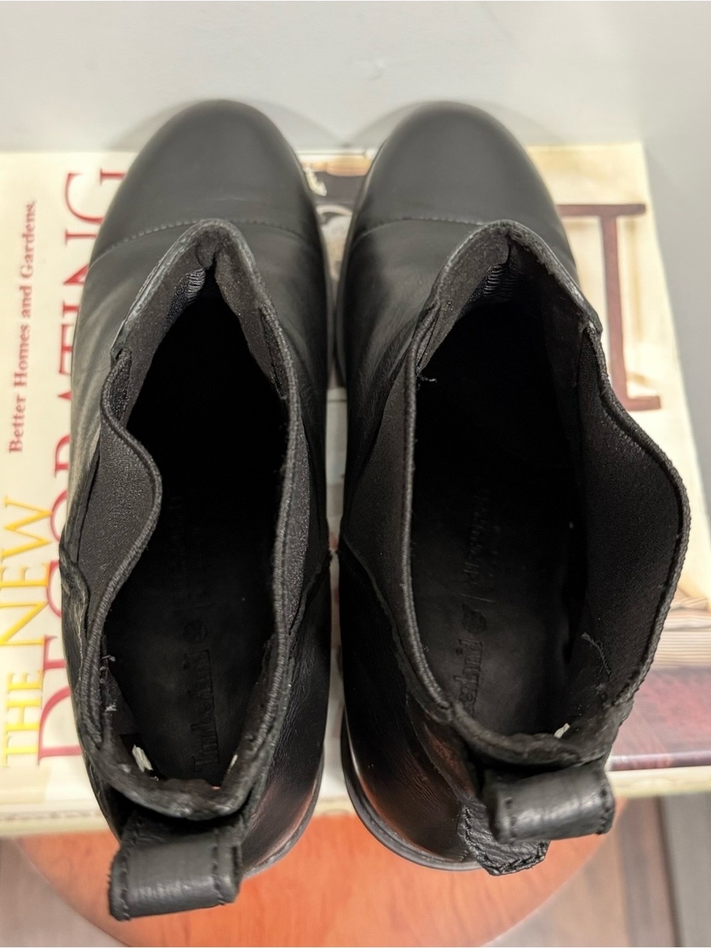 Timberland Black Leather Chelsea Ankle Boots - Picture 8 of 13